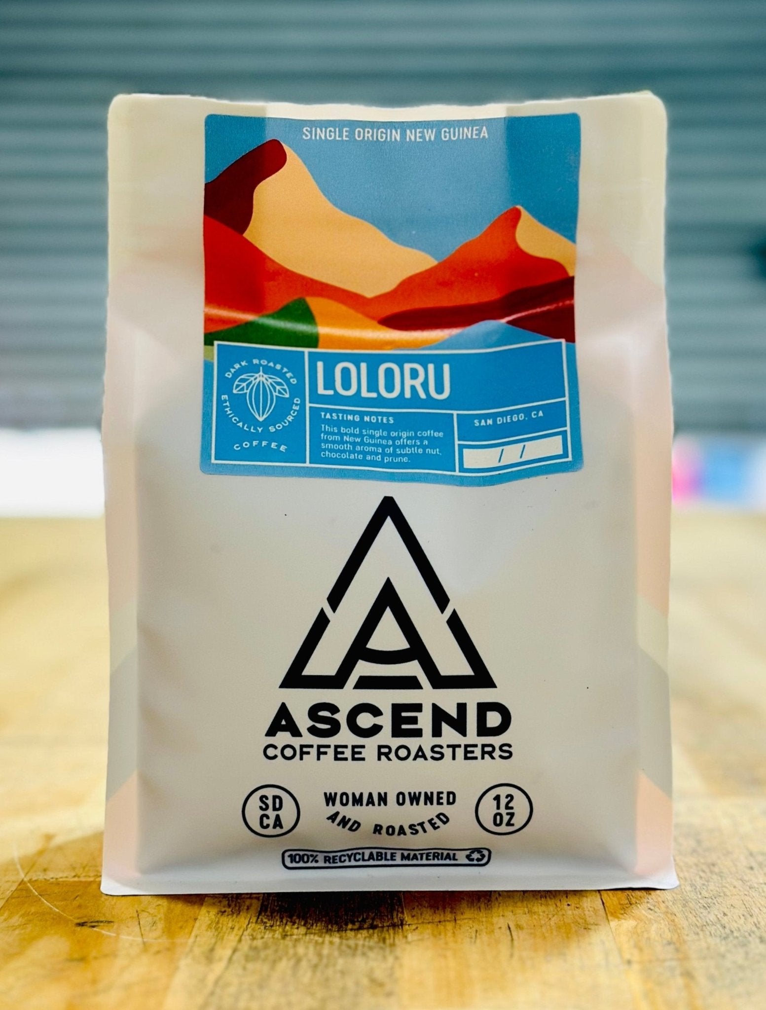 Loloru - Craft Dark Roast Coffee - Ascend Coffee Roasters - #craftcoffee# - #femaleownedcoffee#