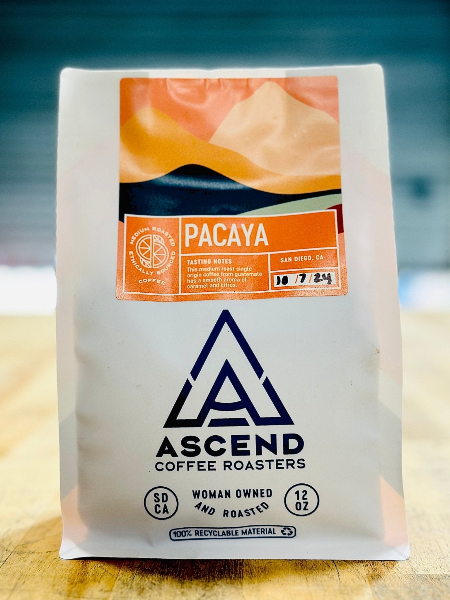 Pacaya - Medium Roast Coffee - Ascend Coffee Roasters - #craftcoffee# - #femaleownedcoffee#